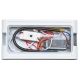 LED Outdoor wall light BRICK 2xLED/6W/230V 3000/4000/6500K IP65 white