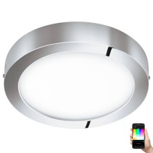 Eglo 33667 - LED RGBW Dimmable bathroom ceiling light FUEVA-C LED21W/230V d. 30 cm IP44