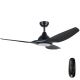 Eglo - LED Dimmable ceiling fan LED/16W/230V black + remote control
