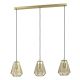 Eglo - Chandelier on a string 3xE27/40W/230V gold