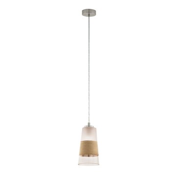 Eglo 49151 - Chandelier on a string BURNHAM 1xE27/60W/230V