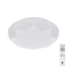 Eglo 75625 - LED Dimmable ceiling light POCHUTA LED/19,5W/230V 3000-6500K + remote control
