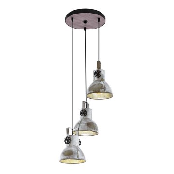 Eglo 79363 - Chandelier on a string BARNSTAPLE 3xE27/40W/230V