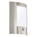 Eglo 79601 - Outdoor wall light with a sensor FIDELIDAD 1xE27/60W/230V IP44