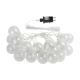 Eglo - LED Outdoor decorative chain 16xLED/0,064W/24V IP44 white