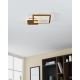 Eglo - LED Dimmable ceiling light LED/15W/230V gold + remote control