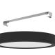 Eglo - LED Bathroom ceiling light LED/17W/230V black IP44