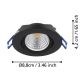 Eglo - SET 3x LED Dimmable recessed light SALICETO LED/6W/230V