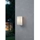 Eglo - Outdoor wall light 1xE27/40W/230V white IP54