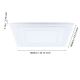 Eglo - LED RGBW Dimmable ceiling light LED/29W/230V 3000-6500K + remote control