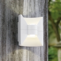 Eglo 93367 - LED Outdoor wall light REDONDO white 2xLED-SMD/2,5W/230V IP44