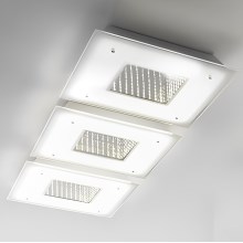 Eglo 93659 - LED ceiling light LICOSA LED/24W + LED/2,6W + remote control