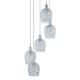 Eglo - Crystal chandelier 5xE27/60W/230V