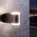 Eglo 95079 - Outdoor wall light BRIONES 2xLED/3W/230V