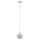 Eglo 97212 - Chandelier on a string CAMBORNE 1xE27/60W/230V white diameter 190 mm