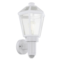 Eglo 97256 - Outdoor wall light with a sensor MONSELICE 1xE27/28W/230V IP44