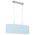 EGLO 97387 - Chandelier on a string PASTERI-P 2xE27/60W/230V