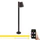 Eglo - LED RGB Dimmable outdoor lamp CALDIERO-C 1xE27/9W/230V anthracite IP44