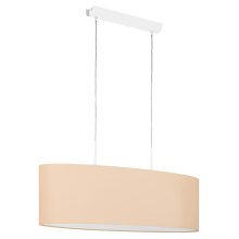 EGLO 97563 - Chandelier on a string PASTERI-P 2xE27/60W/230V