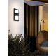 Eglo - Outdoor wall light 2xE27/10W/230V anthracite IP44