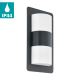 Eglo - Outdoor wall light 2xE27/10W/230V anthracite IP44