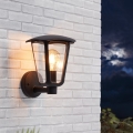 Eglo 98119 - Outdoor wall light MONREALE 1xE27/60W/230V IP44 black