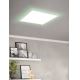 Eglo - RGBW Dimmable ceiling light LED/32,5W/230V 2700-6500K 60x60 cm + remote control