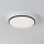 Eglo - LED Bathroom ceiling light LED/15,6W/230V IP44 black