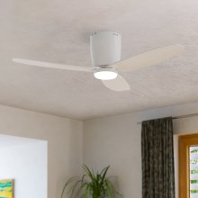 Eglo  - LED Ceiling fan LED/15W/230V + remote control