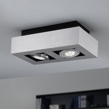 Eglo - LED Ceiling light 2xGU10-LED/5W/230V