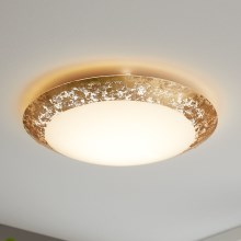 Eglo - LED Ceiling light LED/16W/230V golden