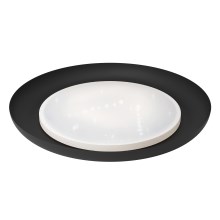 Eglo - LED Ceiling light LED/17,1W/230V black
