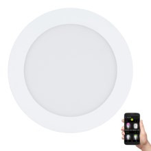 Eglo - LED Dimmable bathroom recessed light LED/10,5W/230V IP44 ZigBee