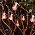 Eglo - LED Outdoor decorative chain 16xLED/0,064W/24V IP44 white