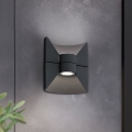 Eglo - LED Outdoor wall light Anthracite 2xLED-SMD/2,5W/230V IP44