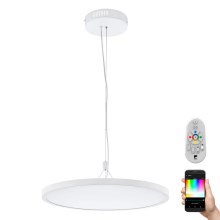 Eglo - LED RGB Dimmable chandelier on a string CERIGNOLA-C LED/32W/230V + remote control