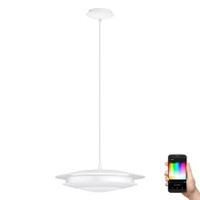 Eglo - LED RGB Dimmable chandelier on a string MONEVA-C LED/18W/230V