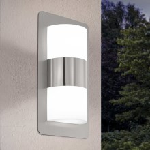 Eglo - Outdoor light 2xE27/10W/230V IP4matte chrome