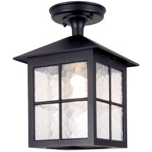 Elstead BL18A-BLACK - Outdoor attached chandelier WINCHESTER 1xE27/100W/230V IP43