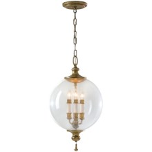 Elstead FE-ARGENTO-P - Chandelier on a chain ARGENTO 3xE14/60W/230V