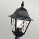 Elstead NR3-BLK - Outdoor lamp NORFOLK 1xE27/100W/230V IP43