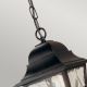 Elstead NR9-BLK - Outdoor chandelier NORFOLK 1xE27/100W/230V IP43