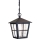 Elstead - Outdoor chandelier on a chain CANTERBURY 1xE27/100W/230V IP43 black