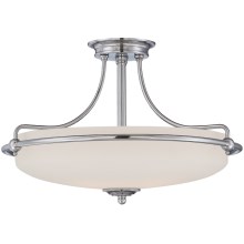 Elstead QZ-GRIFFIN-SFM-AN - Surface-mounted chandelier GRIFFIN 4xE27/100W/230V shiny chrome
