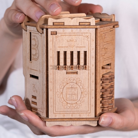 EscapeWelt 3D Puzzle Box Wood Construction Set