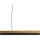 Esyst - LED Chandelier on a string APOLLO LED/60W/230V CRI 95 oak/anthracite