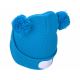 Extol - Hat with a headlamp and USB charging 250 mAh blue with pompoms size children