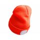 Extol - Hat with a headlamp and USB charging 250 mAh neon orange size UNI