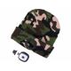 Extol - Hat with a headlamp and USB charging 300 mAh camouflage size UNI