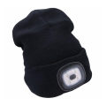 Extol - Hat with headlamp and USB charging 300 mAh black size UNI